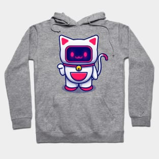 Cat Robot Hoodie